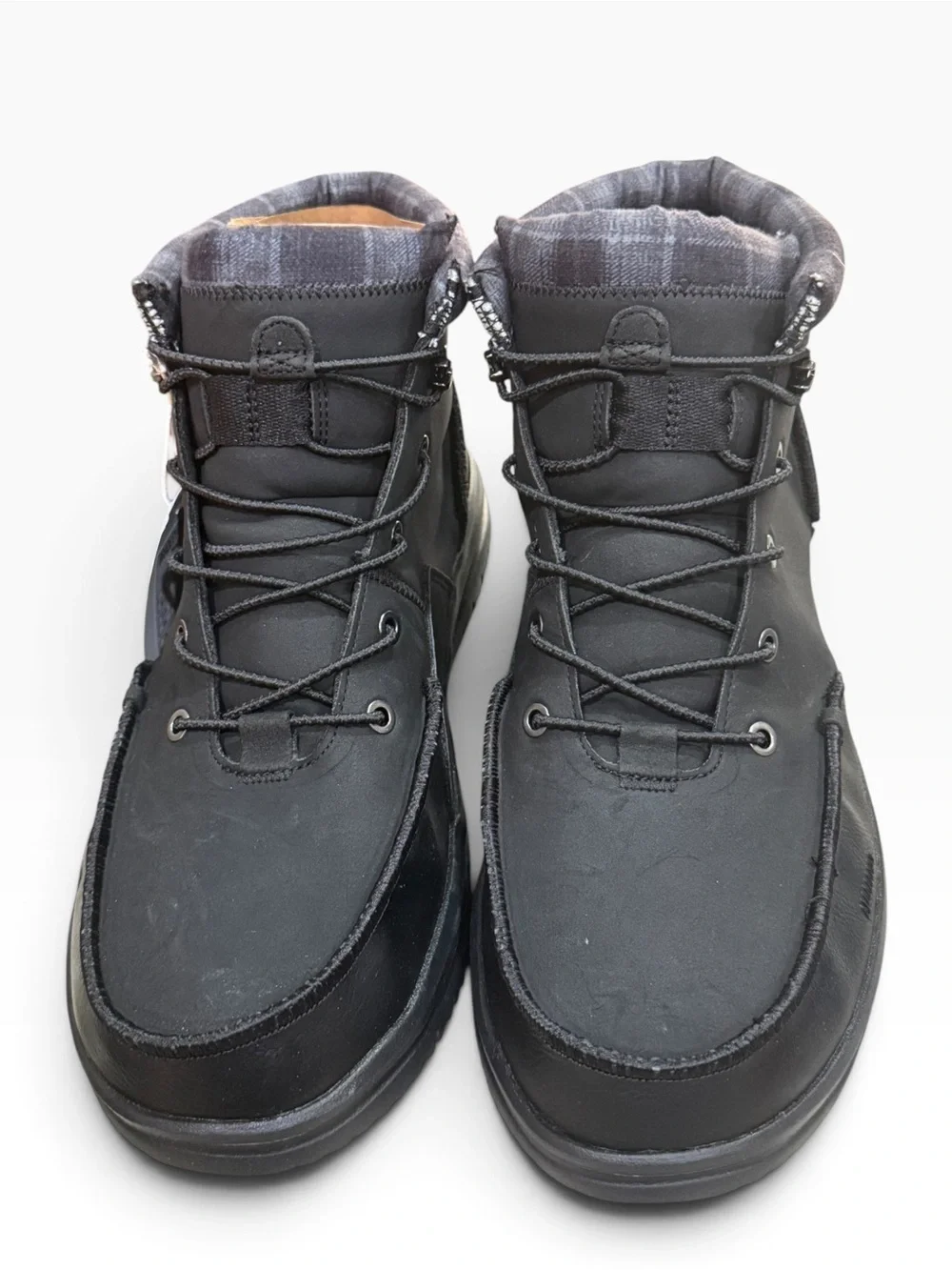 Hey Dude Bradley Classic Boots Men’s 13 Black Water Repellent NWT